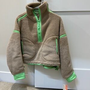 Free people movement fleece quarter zip